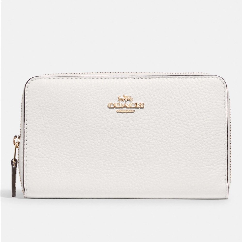 Coach Medium Id Zip Around Wallet